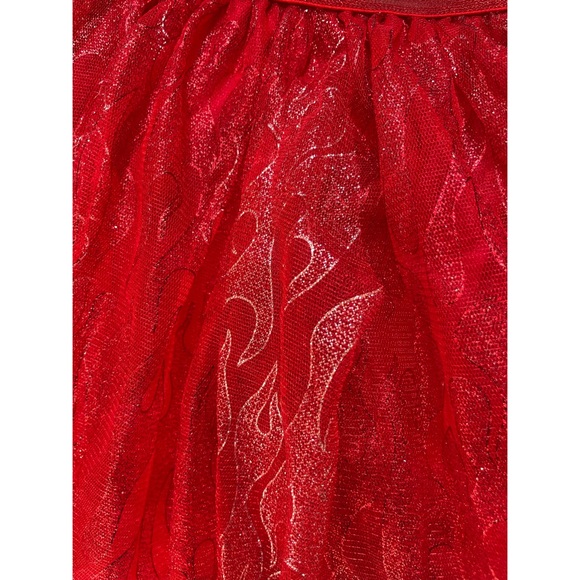 Spirit Halloween Red Devil Flame Tutu - Picture 9 of 12